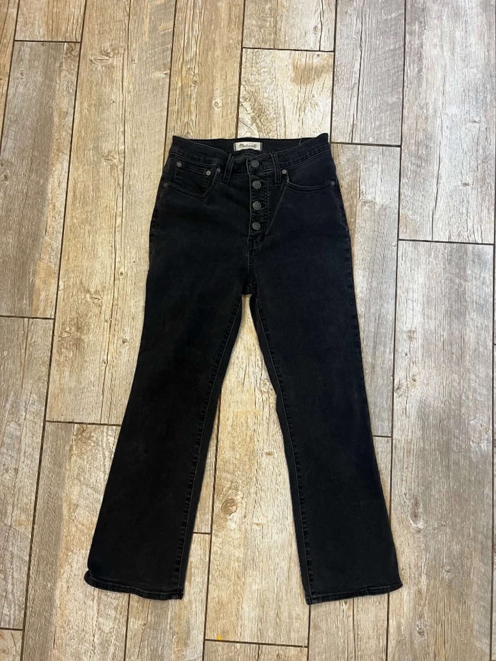 Madewell Cali Demi Boot Button fly jeans - Picture 2 of 7